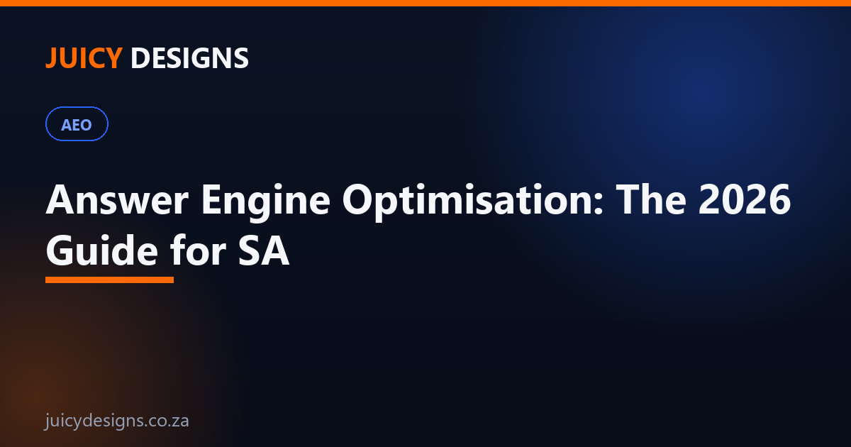 Answer engine optimisation (AEO) for South African businesses