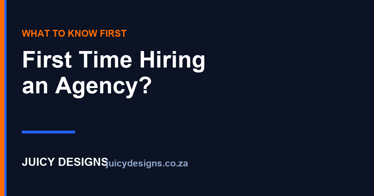 First Time Hiring a Marketing Agency? Here’s What to Know