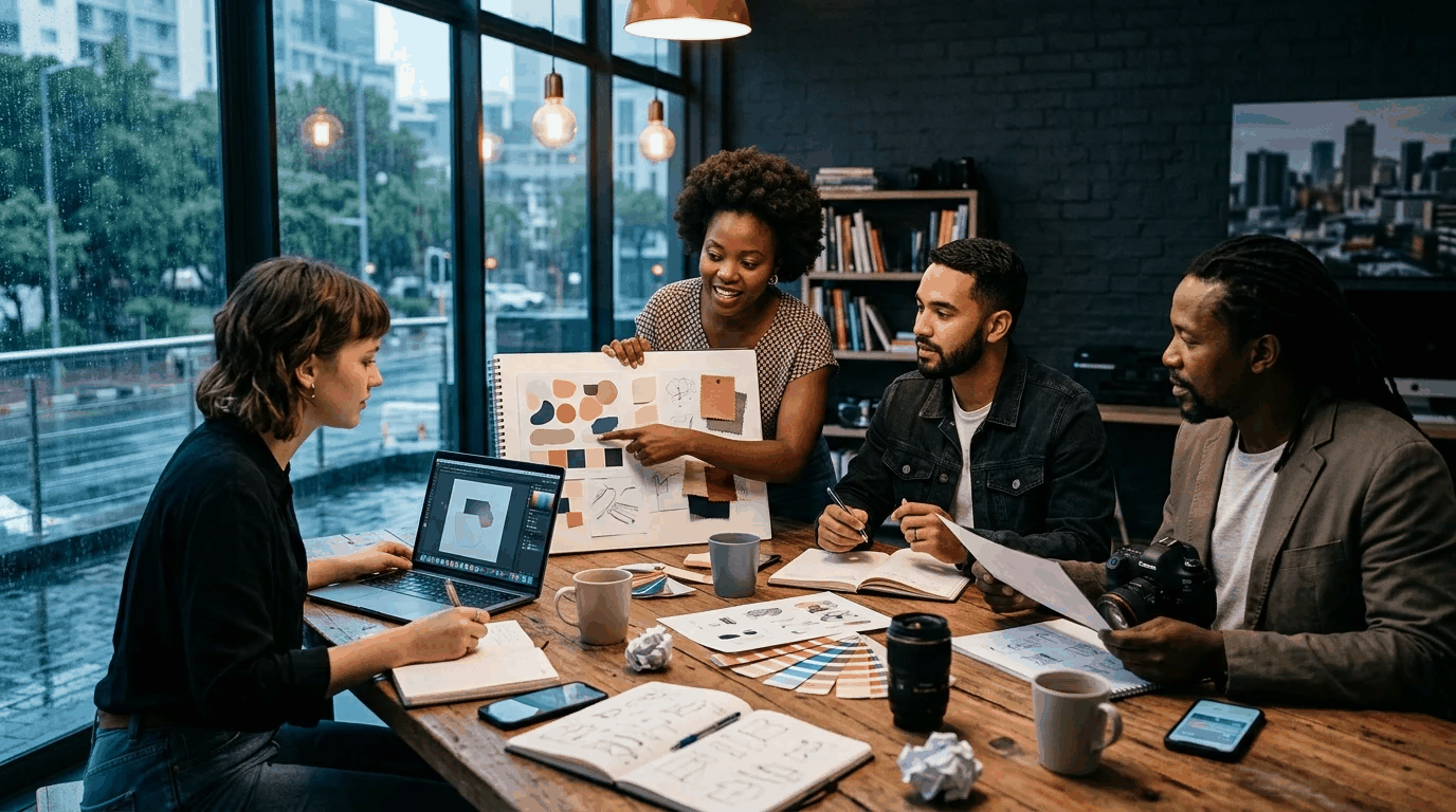 HOW TO DESIGN A BRAND IDENTITY FROM SCRATCH, Juicy Designs