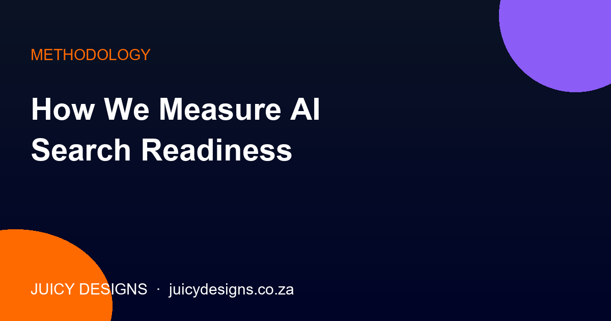 How We Measure AI Search Readiness