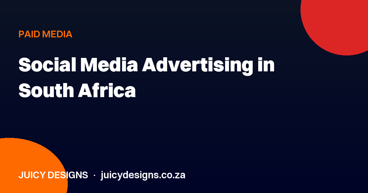 Social Media Advertising in South Africa
